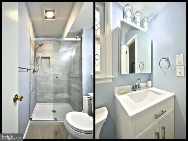 a view of a room with furniture and windows