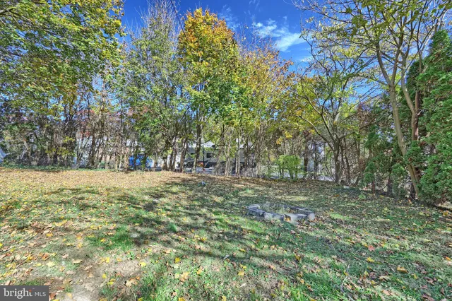 a view of a balcony with trees