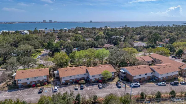 an aerial view of a