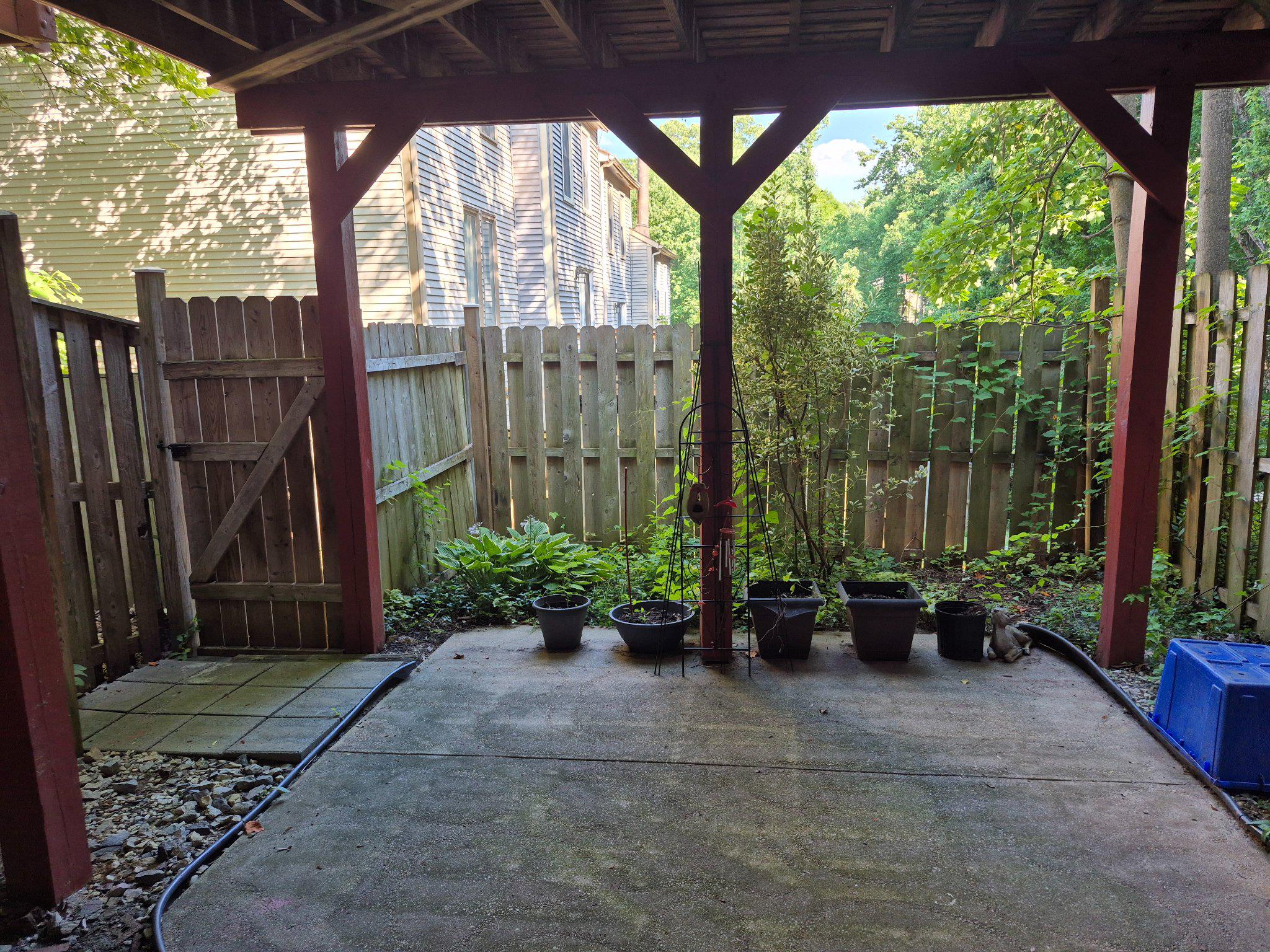 13806 Carter House Way, Unit 16145 Silver Spring, MD 20904 - Photo 6 of 45 Big Patio. Fenced Yard. Separate rear entrance.
