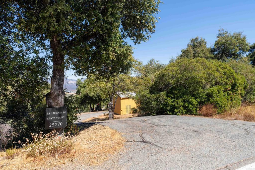 25770 East Grade Road Santa Ysabel, CA 92070 - Photo 39 of 75 a view of a yard with plants and trees