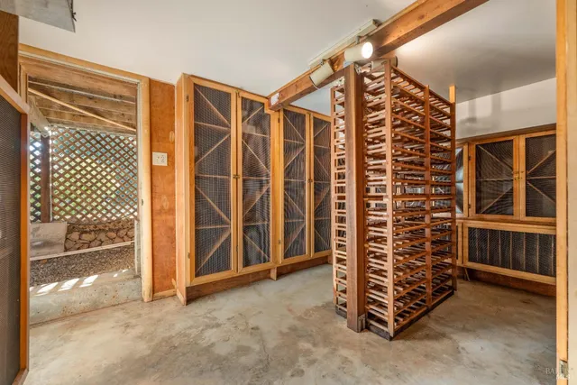 a view of yard with tree and green space