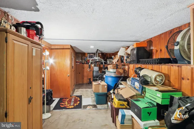a view of storage and utility room