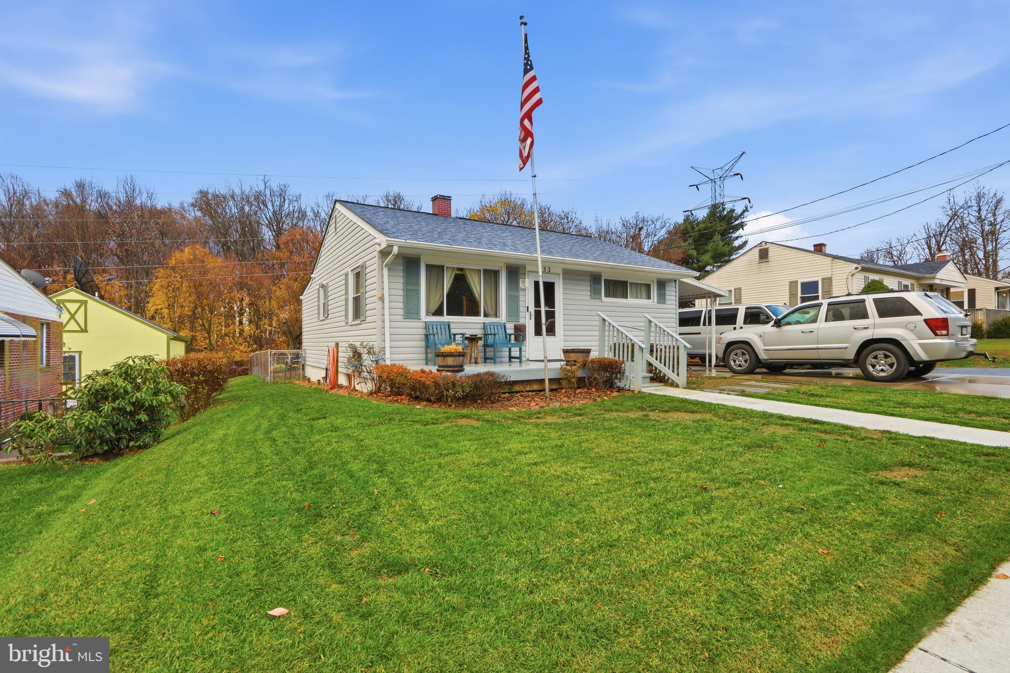 153 Wilgate Road Owings Mills, MD 21117 - Photo 2 of 22 a view of a yard with cars
