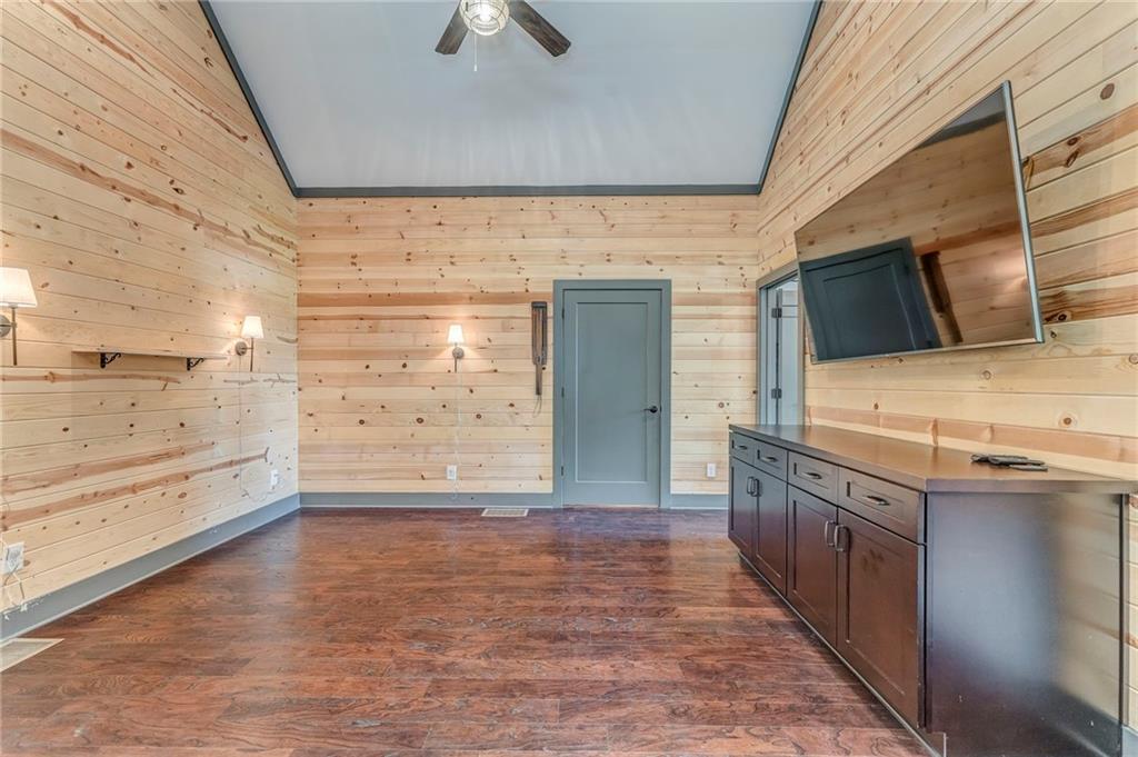 850 Bethel Church Road Southeast Silver Creek, GA 30173 - Photo 15 of 52 a bathroom with a granite countertop sink and a large mirror