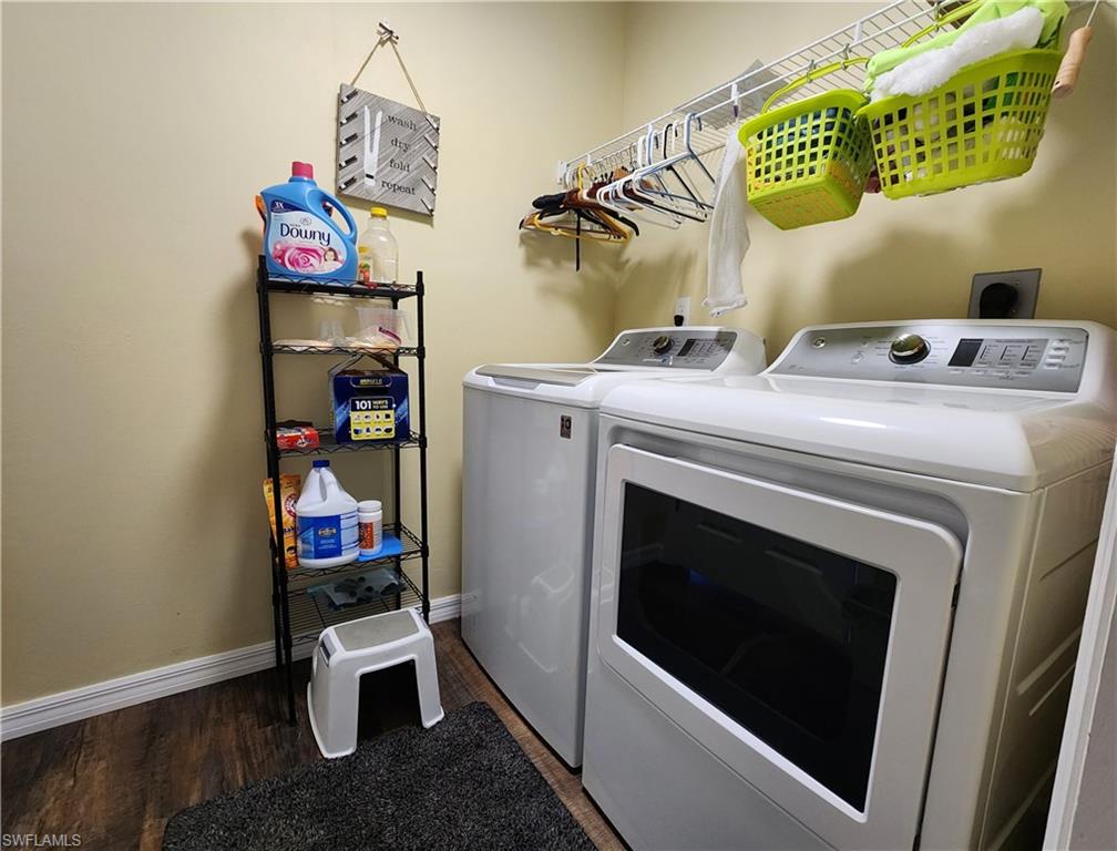 18453 Geranium Road Fort Myers, FL 33967 - Photo 20 of 21 Laundry room includes washer and dryer