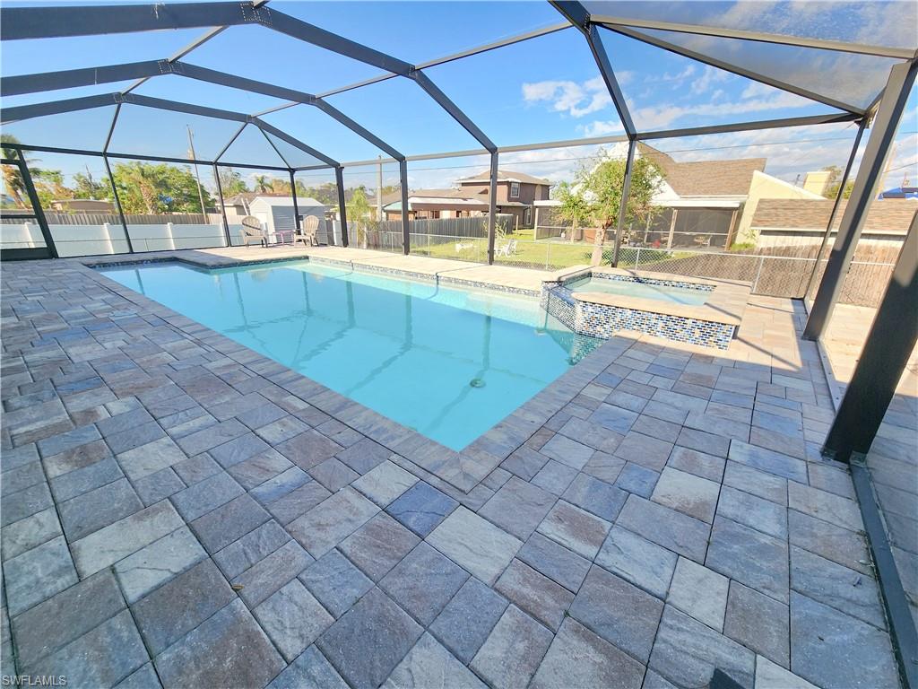 18453 Geranium Road Fort Myers, FL 33967 - Photo 10 of 21 Pool with extended deck
