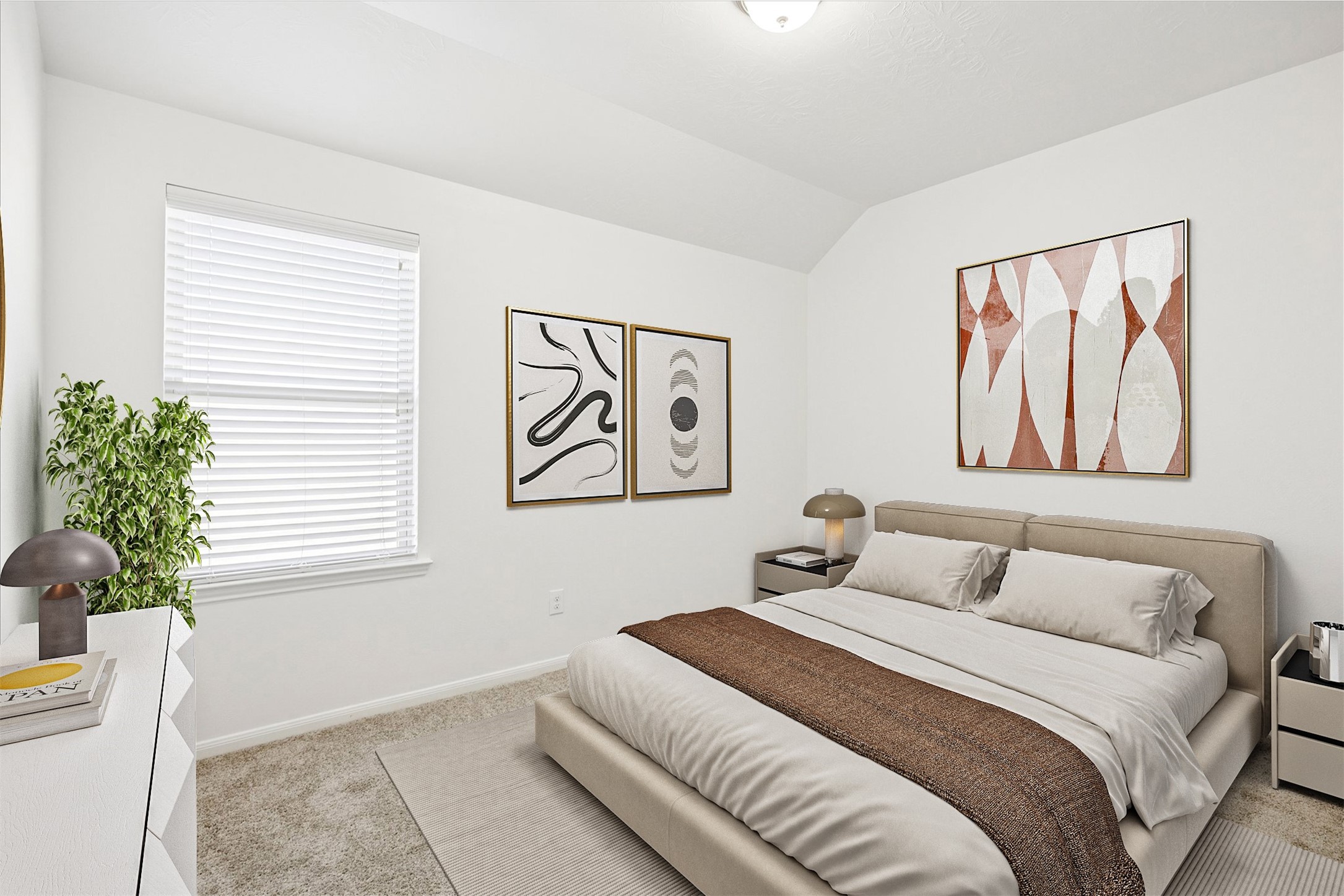 8115 Aleppo Pine Lane Cypress, TX 77433 - Photo 25 of 32 a bedroom with a bed and a window