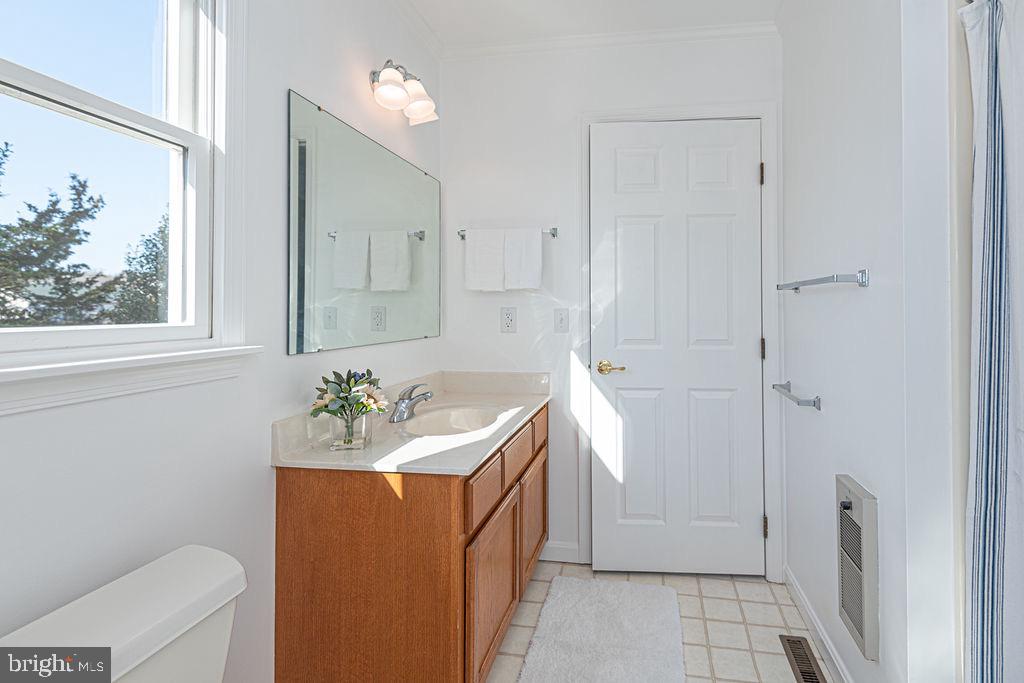 36130 Richland Road Willards, MD 21874 - Photo 20 of 42 a bathroom with a sink a toilet and shower