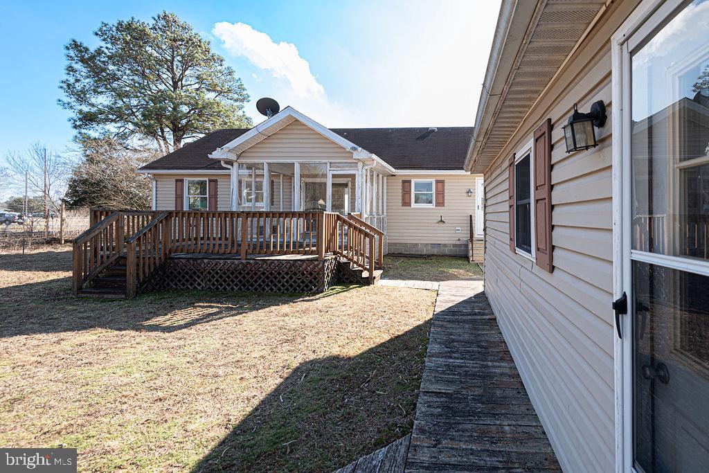 36130 Richland Road Willards, MD 21874 - Photo 40 of 42 a view of a house with wooden fence