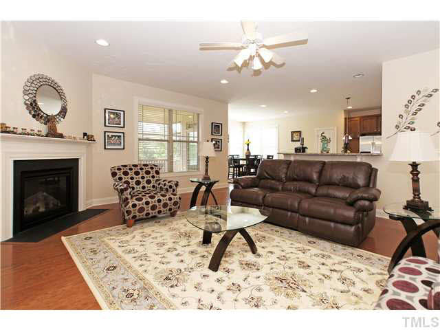 520 Powers Ferry Road Cary, NC 27519 - Photo 11 of 25 Family room with Fire place