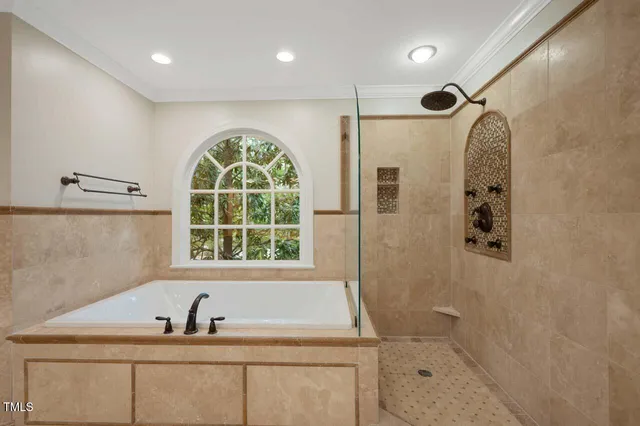 a spacious bathroom with a double vanity sink mirror and