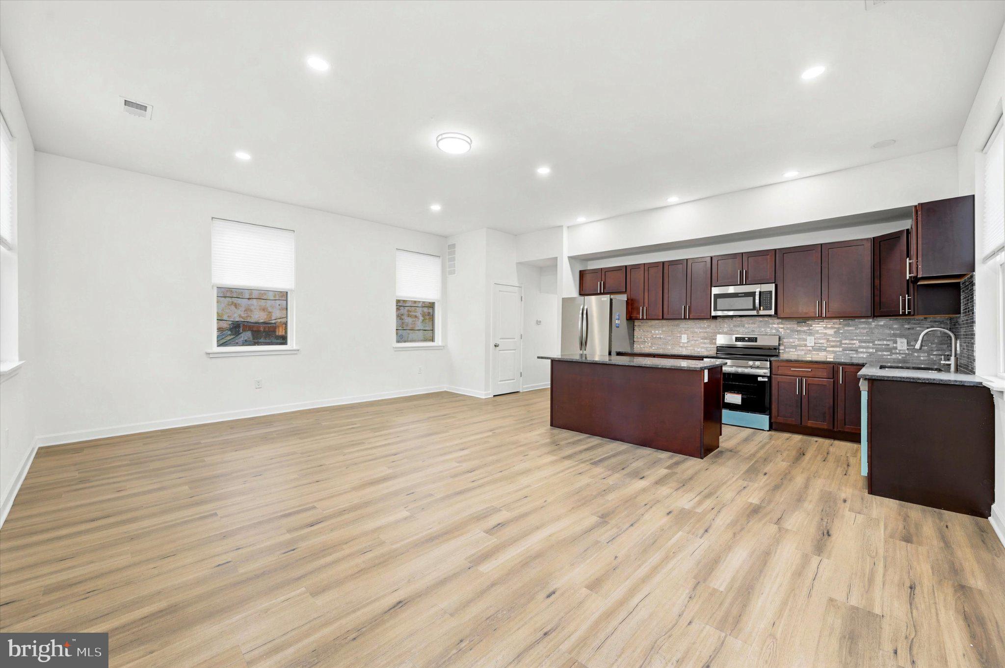 514 Ryers Avenue, Unit B Cheltenham, PA 19012 - Photo 11 of 21 Spacious modern kitchen with elegance.