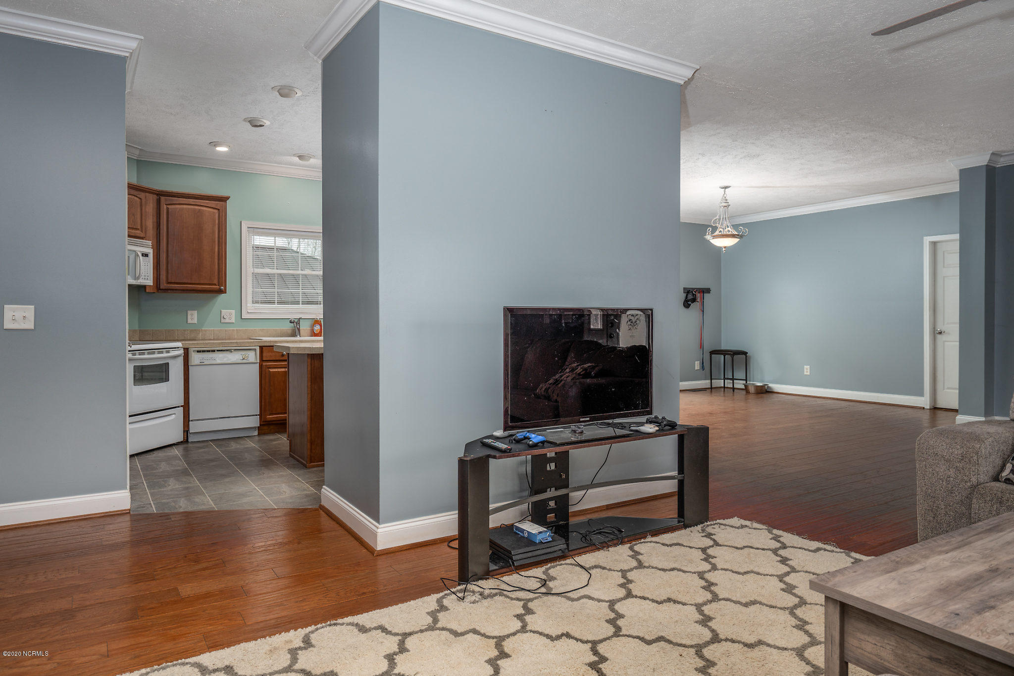 6648 Willing Worker Road Lucama, NC 27851 - Photo 5 of 32 Living Room to Kitchen