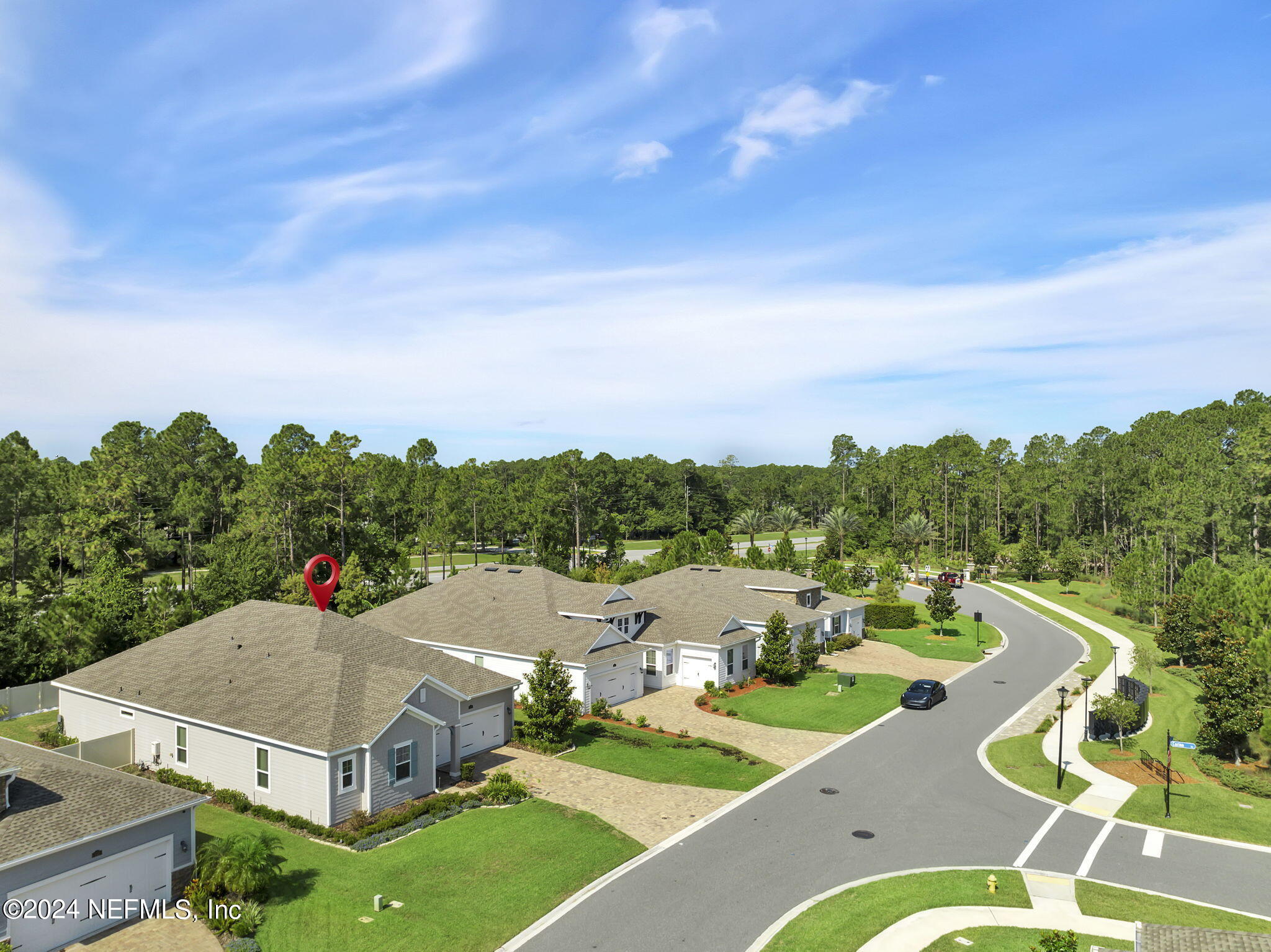 100 Calliel Way St. Johns, FL 32259 - Photo 33 of 50 an aerial view of a house having yard