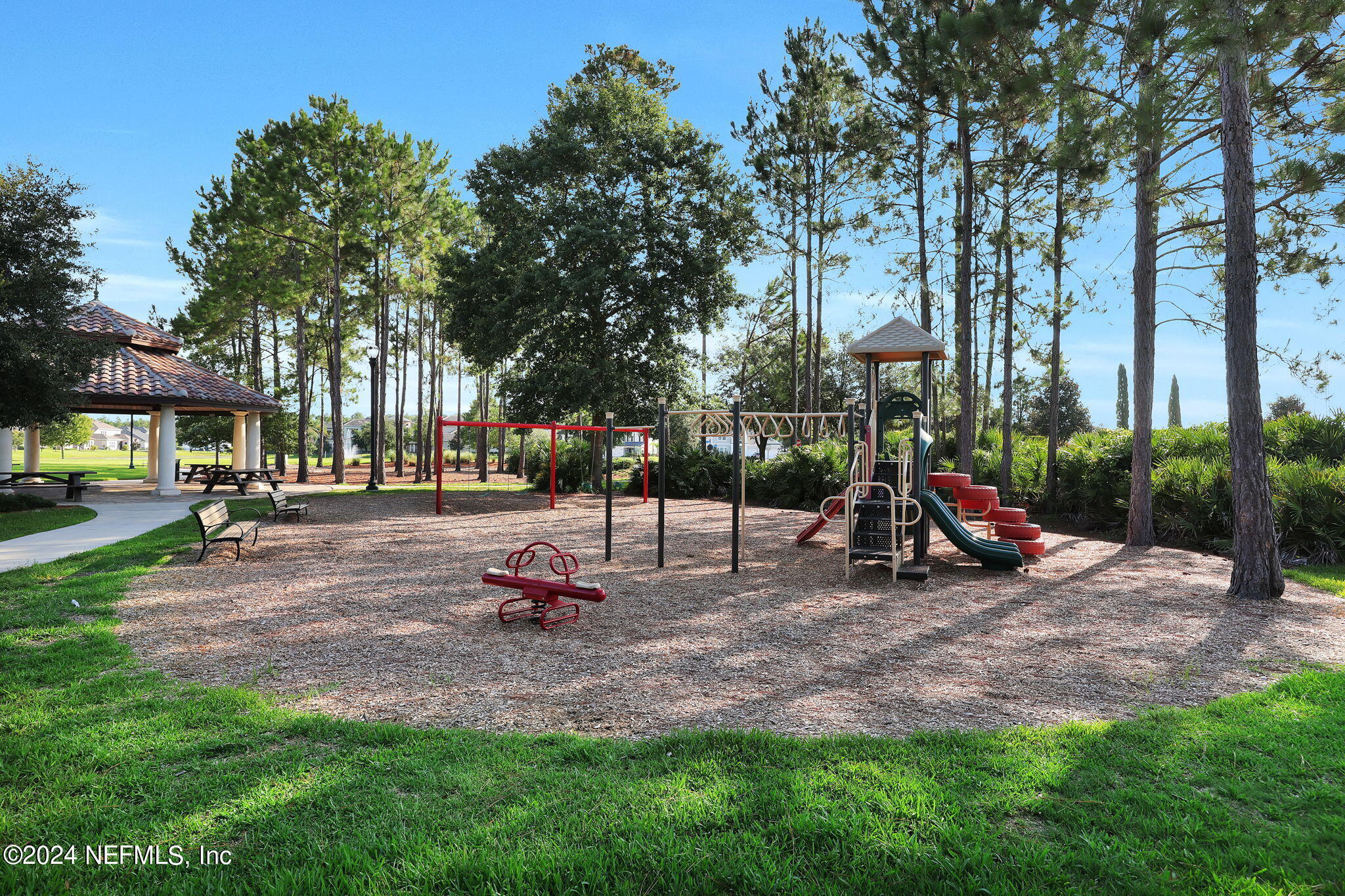 100 Calliel Way St. Johns, FL 32259 - Photo 46 of 50 a park with lots of swings and slides