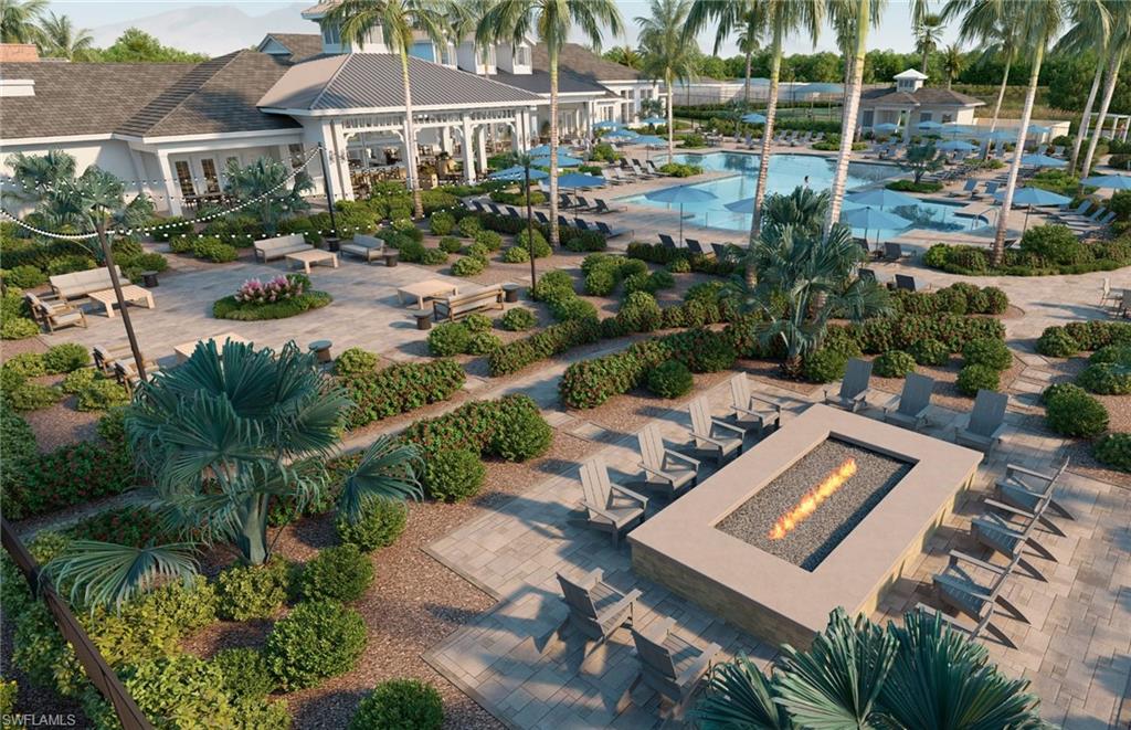 20039 Nickel Trail Alva, FL 33920 - Photo 34 of 50 a view of a house with a yard and sitting area