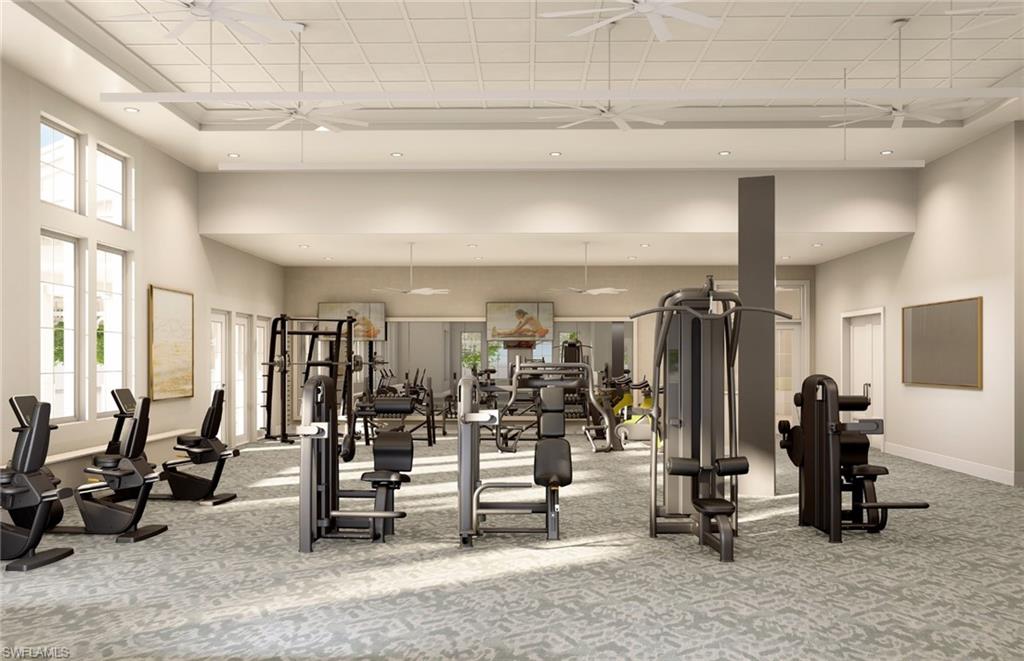 20039 Nickel Trail Alva, FL 33920 - Photo 41 of 50 a view of a room with gym equipment