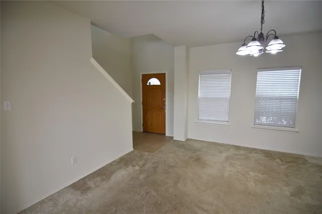 a view of livingroom with window