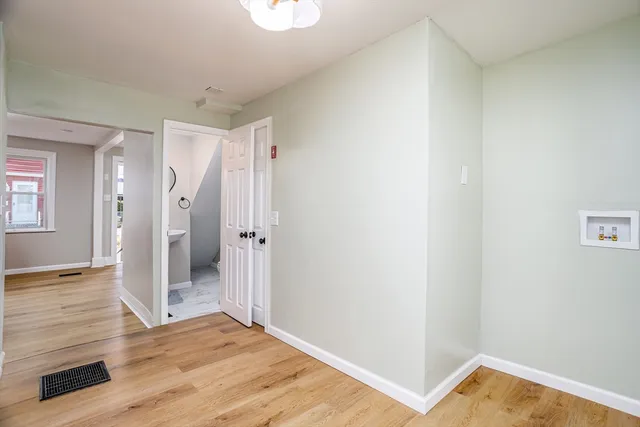 a view of empty room