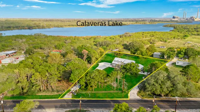 a view of a city and an ocean view