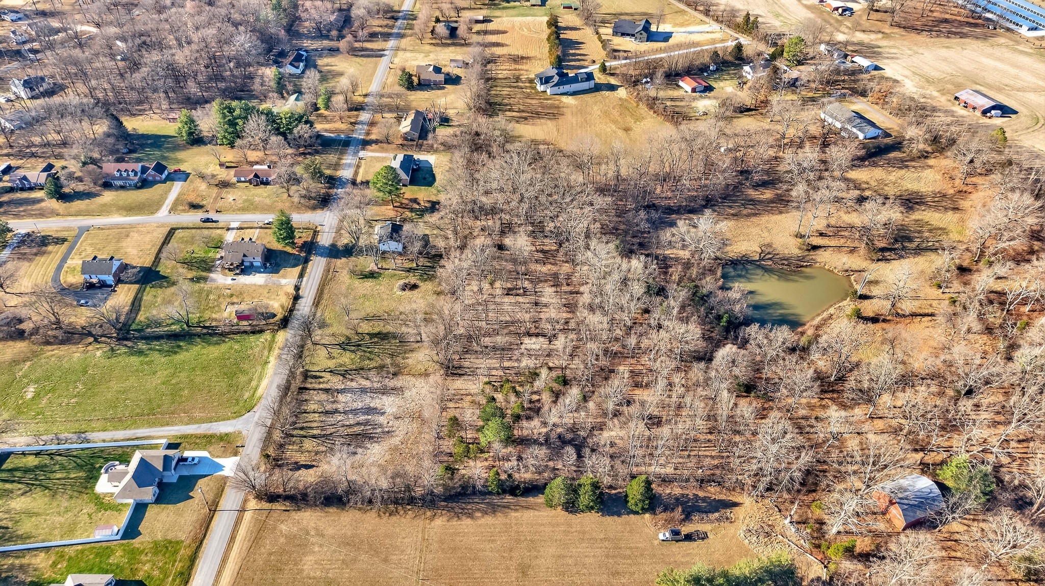 1991 Raymond Hodges Road Cottontown, TN 37048 - Photo 10 of 20 a aerial view of residential houses with outdoor space