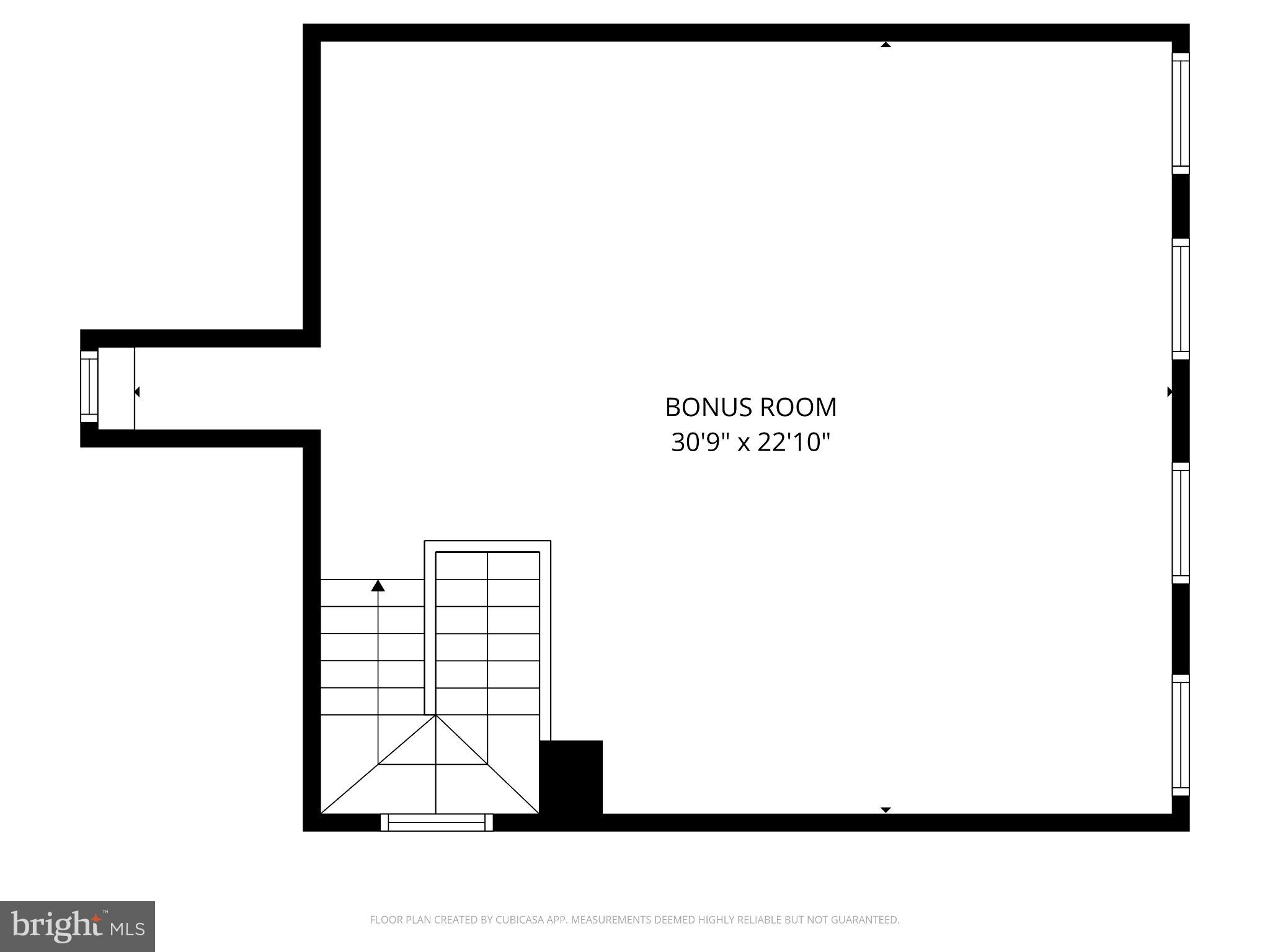 2517 Cherry Tree Road Hanover, MD 21076 - Photo 58 of 61 Spacious bonus room layout design.