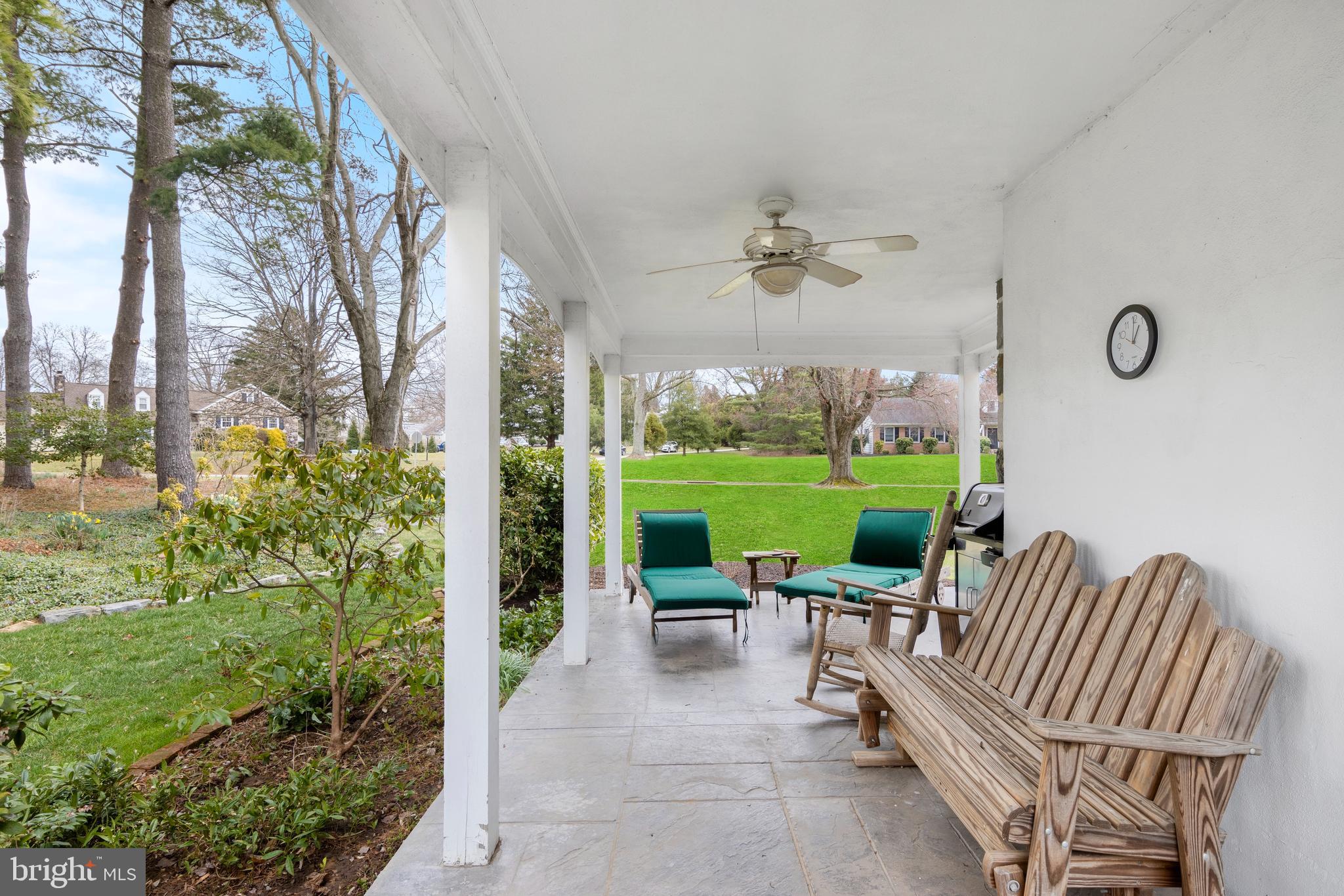 653 Baron Dekalb Road Wayne, PA 19087 - Photo 9 of 32 a view of a patio with a yard
