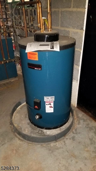 a view of water heater room