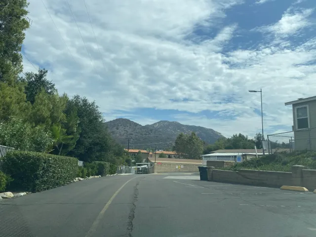 a view of a terrace with a yard