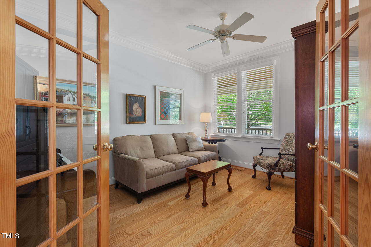 30119 Settle Chapel Hill, NC 27517 - Photo 6 of 49 a living room with furniture and a large window