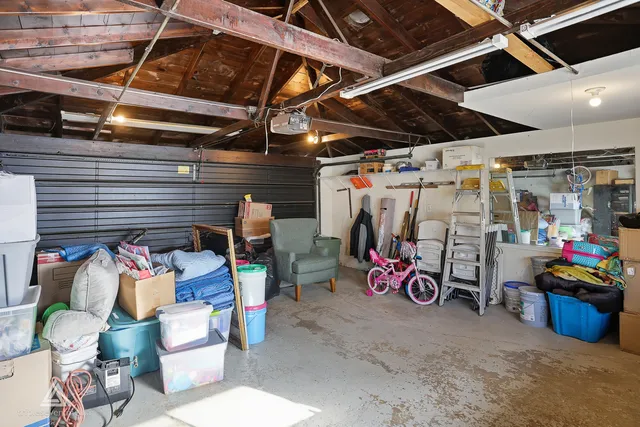 a view of storage and utility room