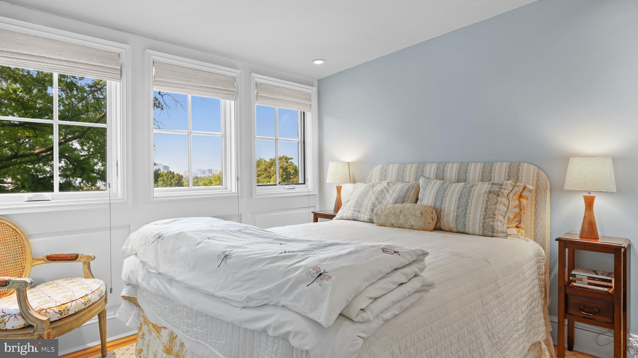 3310 R Street Northwest Washington, DC 20007 - Photo 26 of 31 Upper 2 with "jewel box" bedroom, southern views