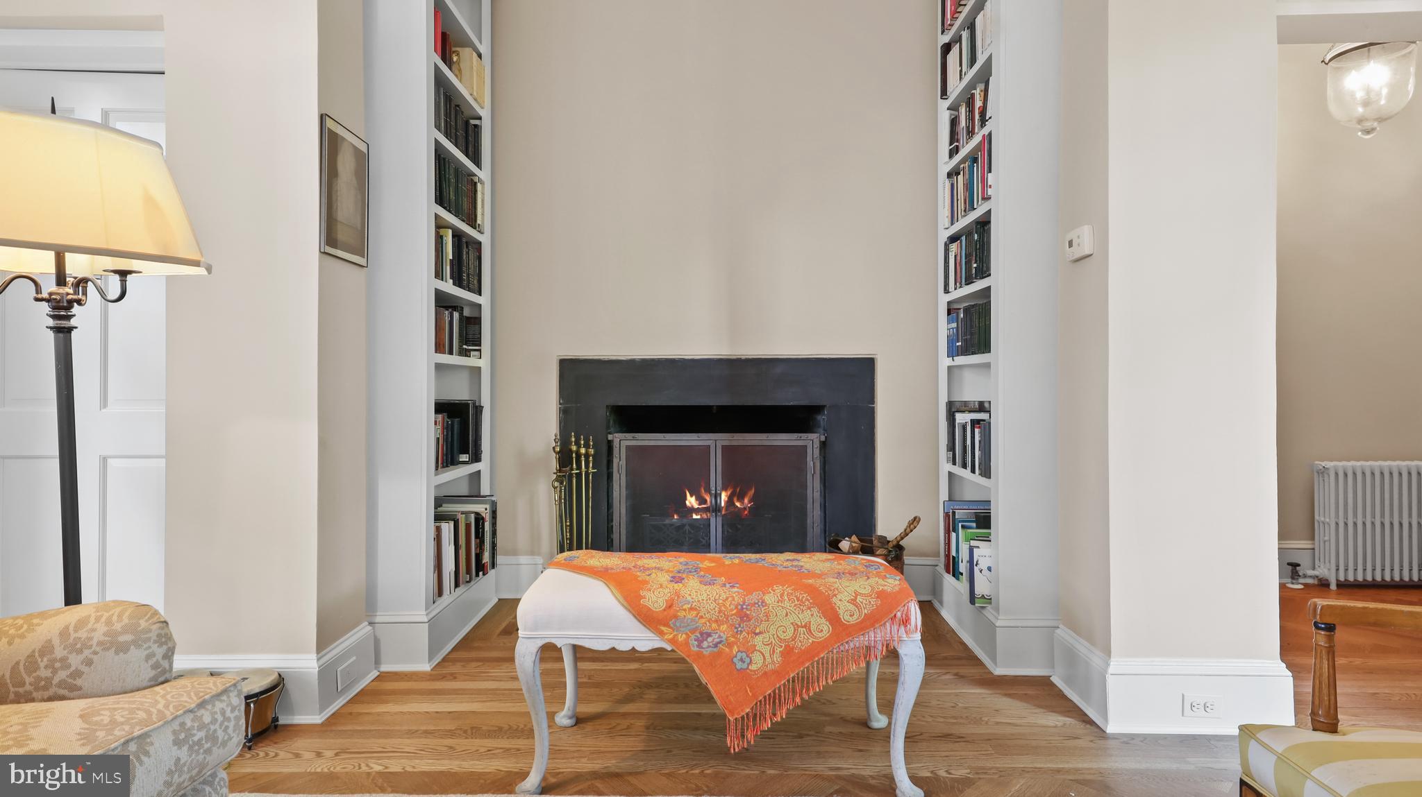 3310 R Street Northwest Washington, DC 20007 - Photo 6 of 31 Wood burning fire place