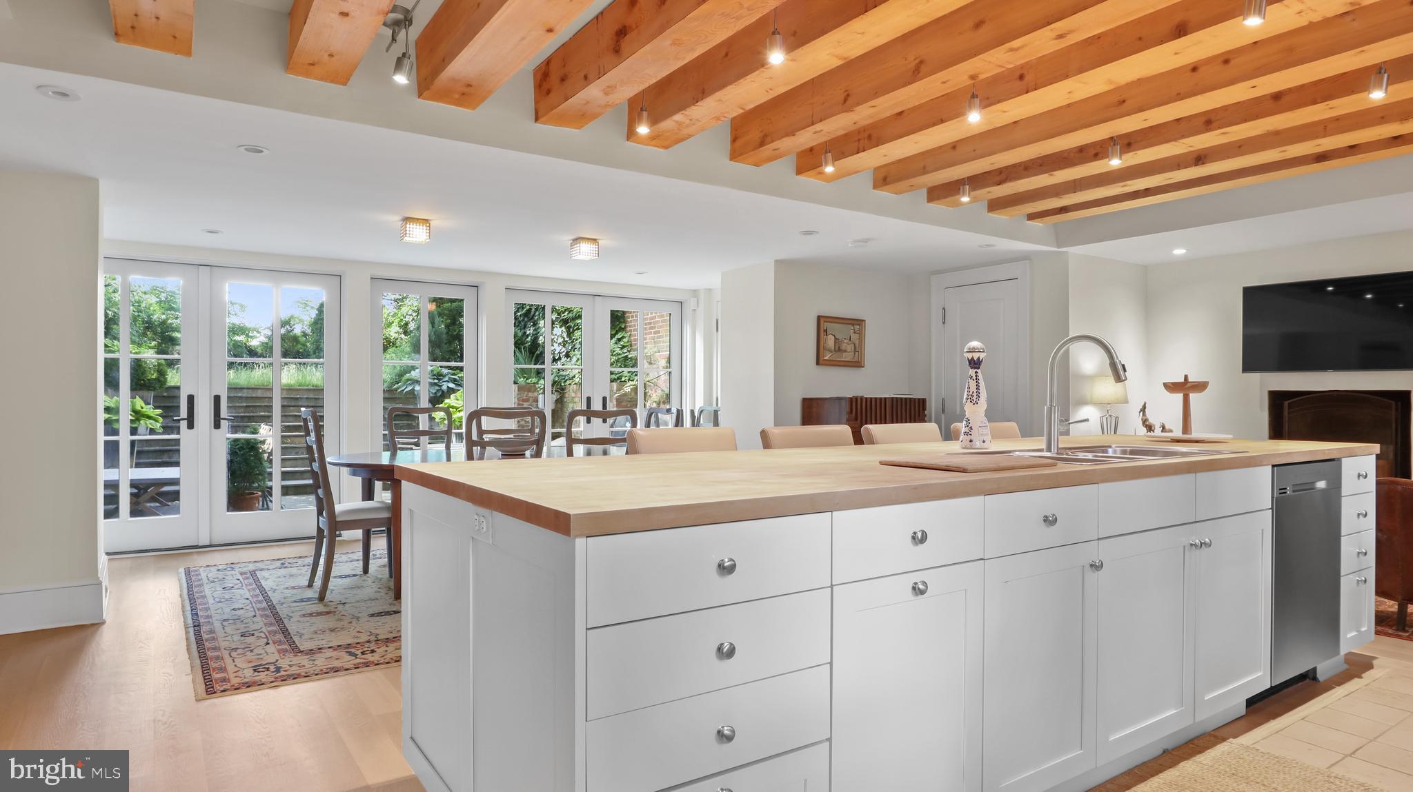 3310 R Street Northwest Washington, DC 20007 - Photo 10 of 31 Open kitchen and dining