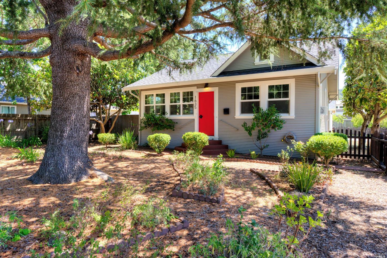 1635 Center Road Novato, CA 94947 - Photo 1 of 1 a front view of a house with garden