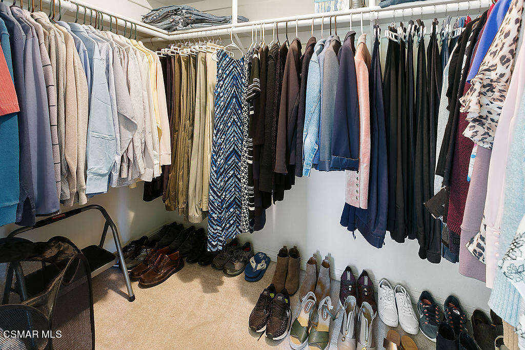 985 Brandon Avenue Simi Valley, CA 93065 - Photo 27 of 40 a view of walk in closet with clothes
