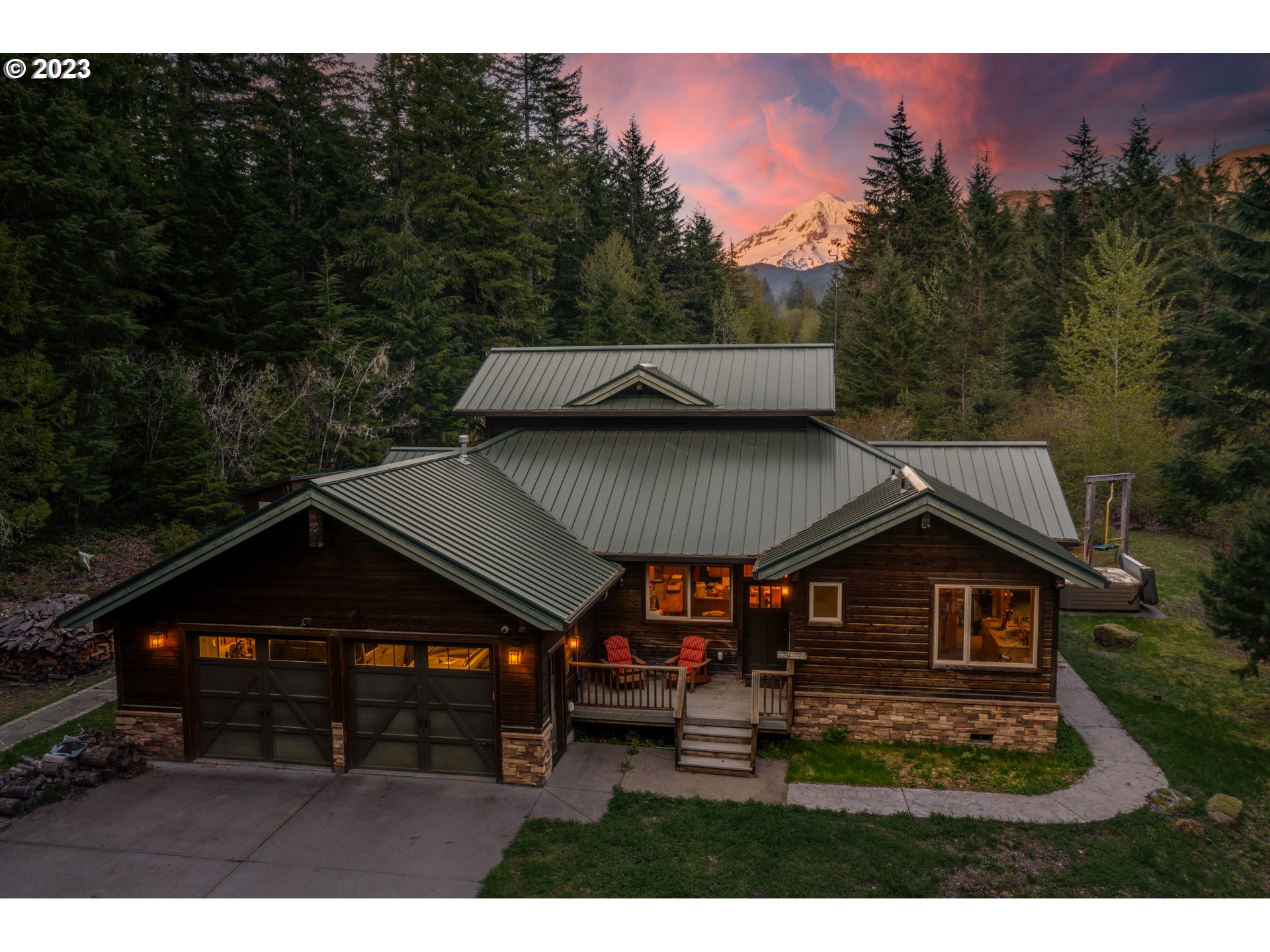 20715 East Glacier View Road Rhododendron, OR 97049 - Photo 1 of 41 a view of house and outdoor space