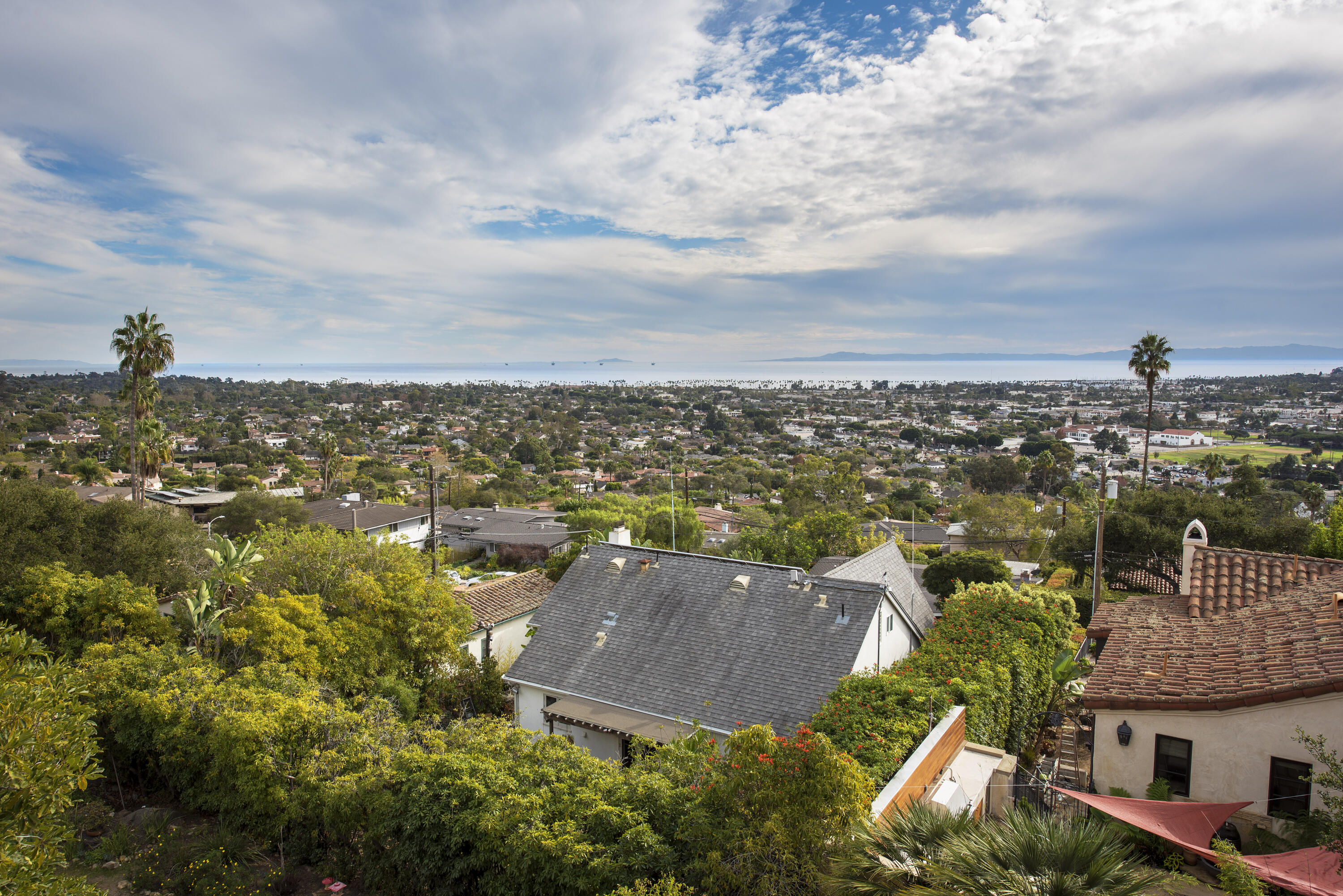 34 Rubio Road Santa Barbara, CA 93103 - Photo 20 of 22 an aerial view of residential houses with outdoor space and trees