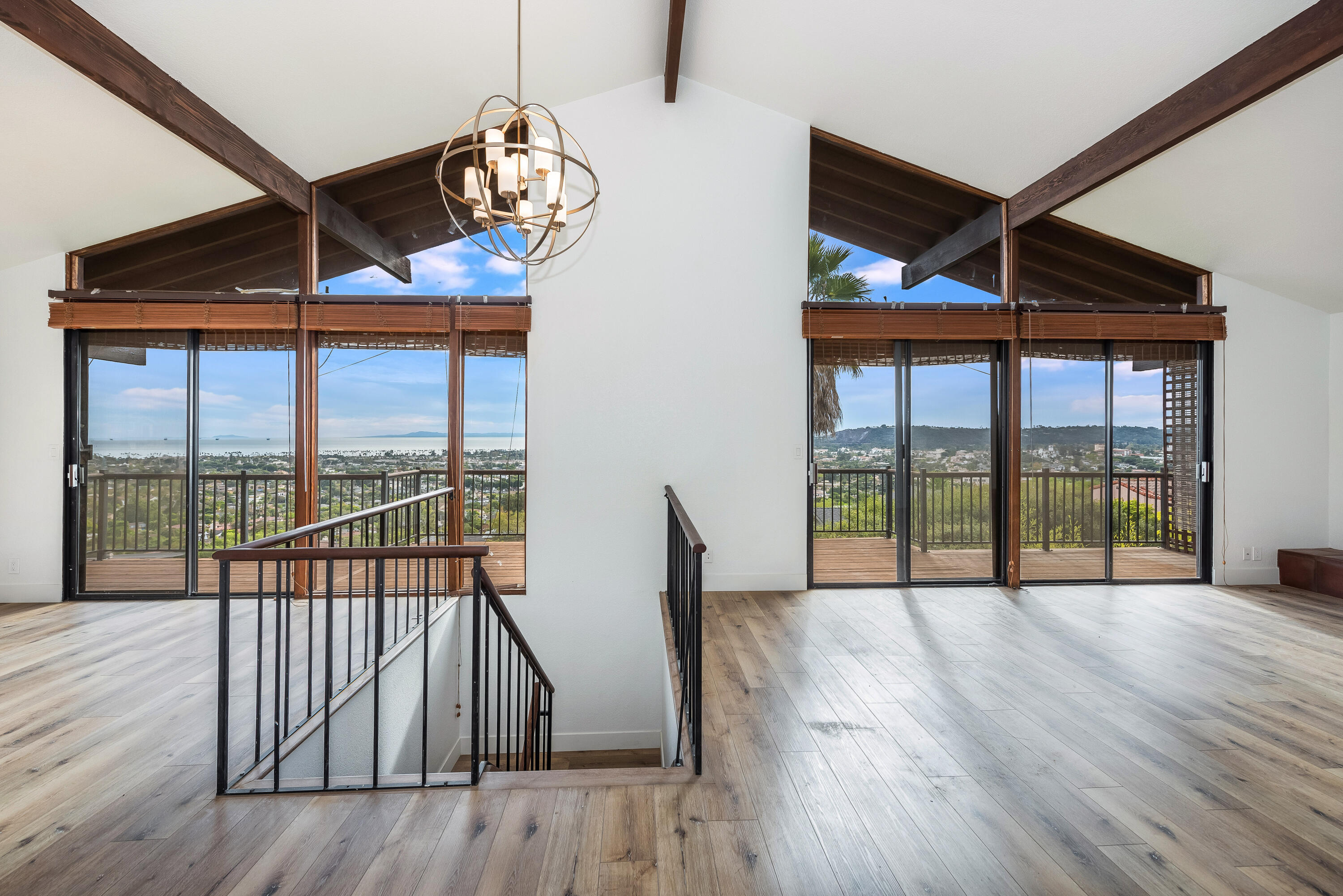34 Rubio Road Santa Barbara, CA 93103 - Photo 4 of 22 a view of room with wooden floor and windows
