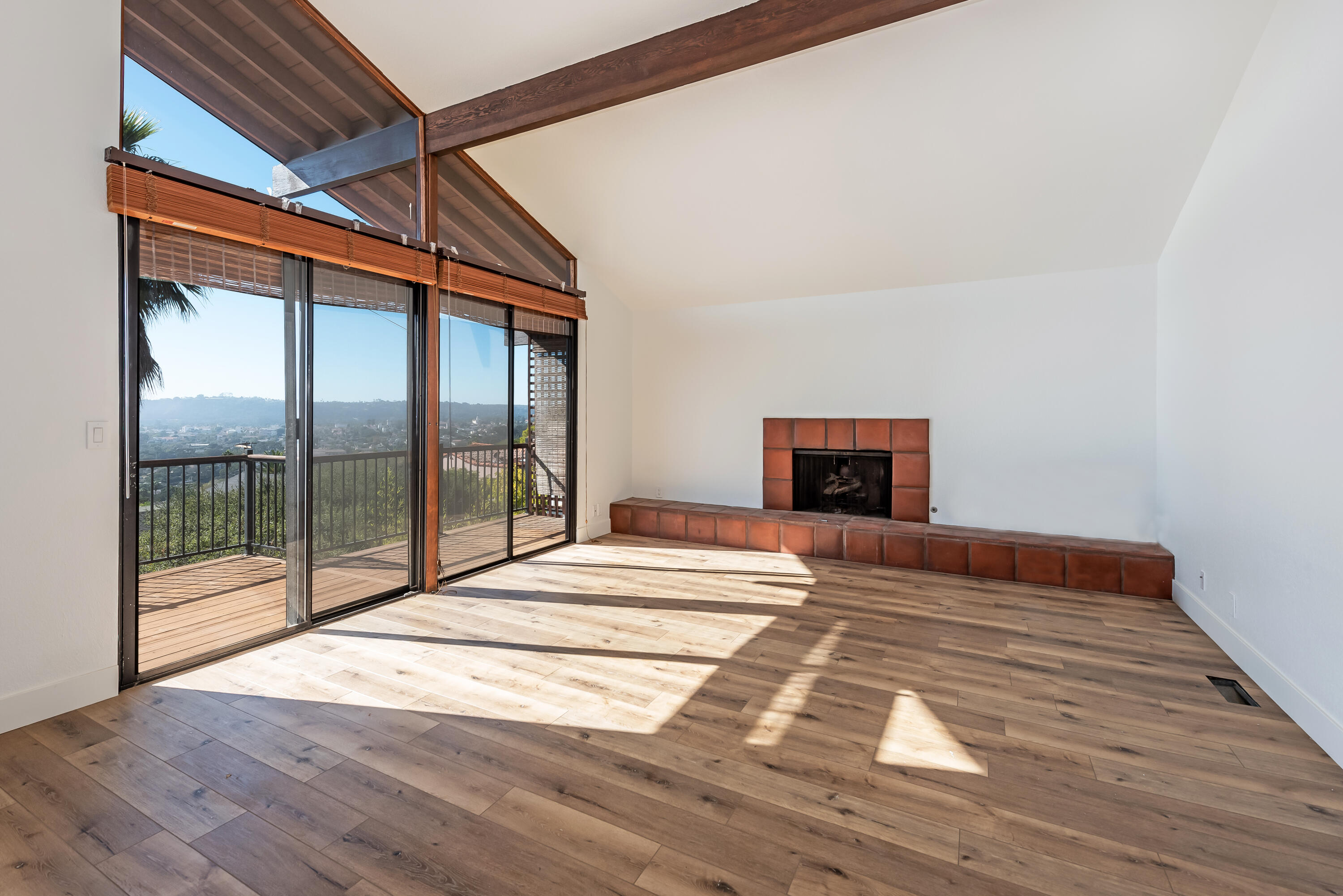 34 Rubio Road Santa Barbara, CA 93103 - Photo 5 of 22 a bedroom with a bed and a large window