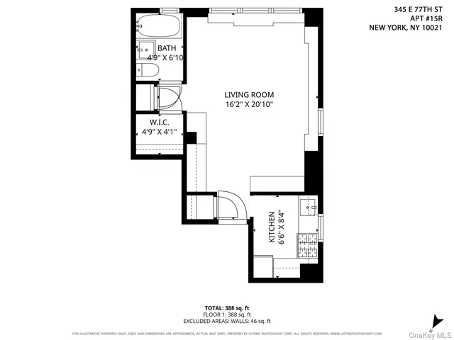 $379,000 | 300 East 71st Street, Unit 15R | Lenox Hill