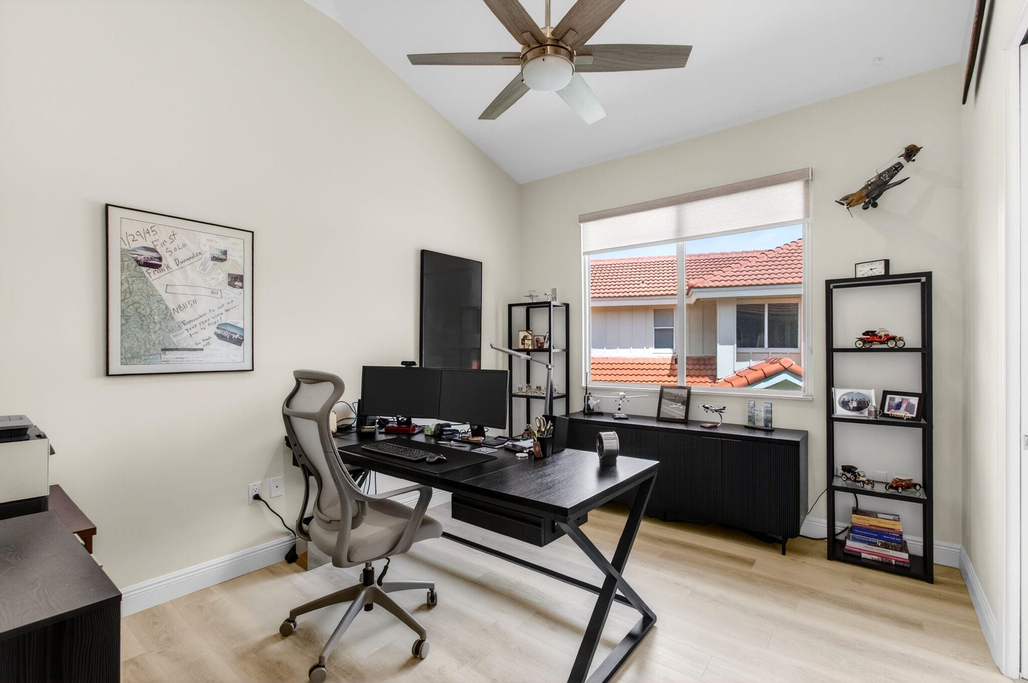 2530 Coco Plum Boulevard, Unit 1002 Boca Raton, FL 33496 - Photo 37 of 61 a work room with furniture and wooden floor
