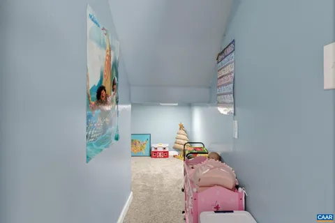 a view of storage and utility room with toys