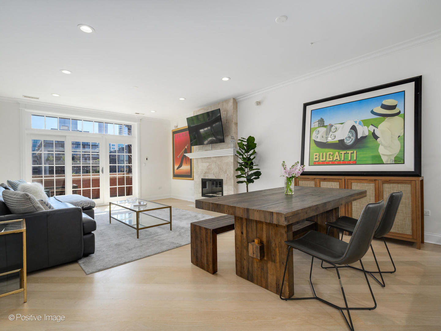 106 South Sangamon Street, Unit 4S Chicago, IL 60607 - Photo 7 of 28 a view of a livingroom with furniture window and outside view