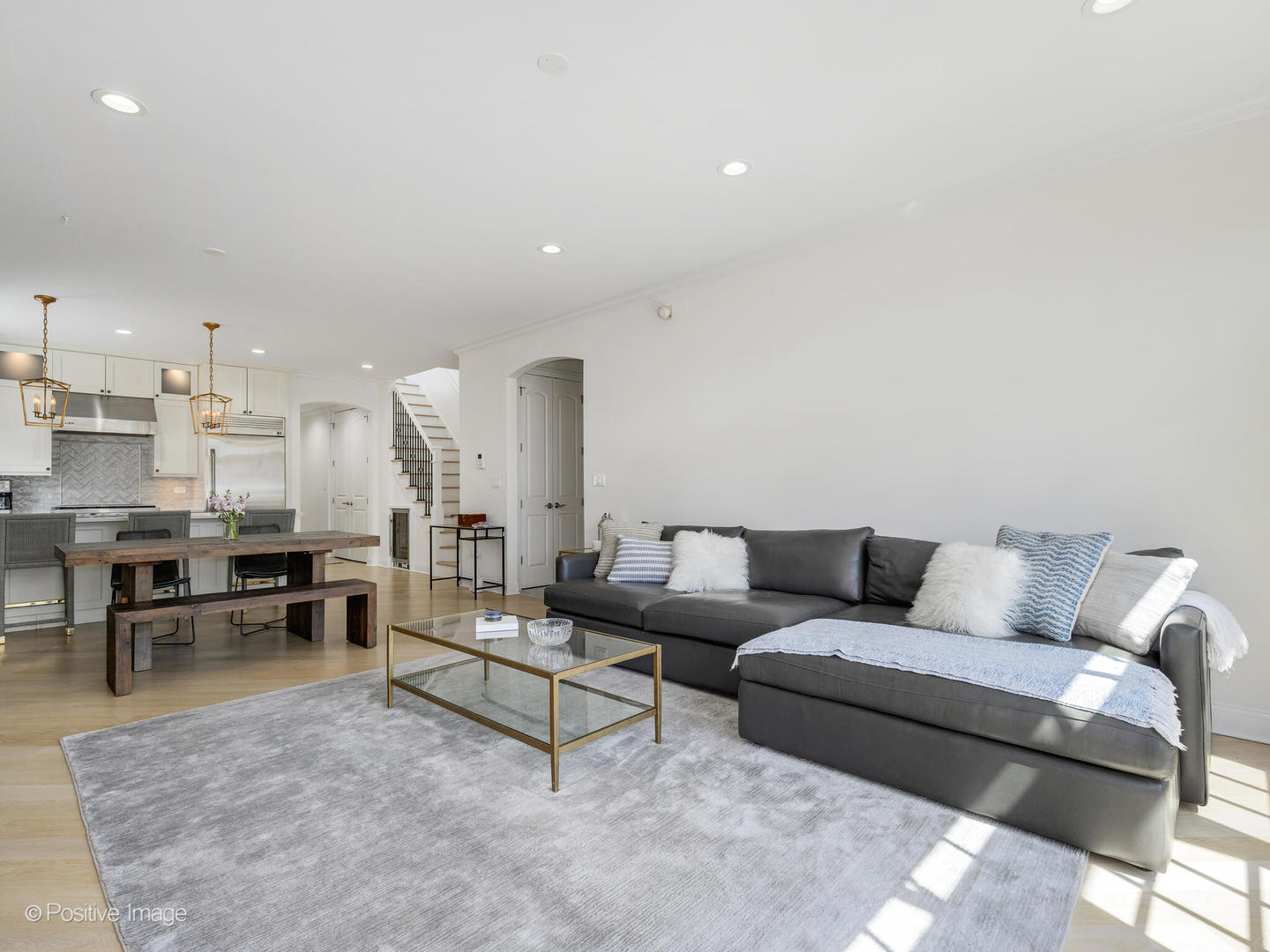 106 South Sangamon Street, Unit 4S Chicago, IL 60607 - Photo 10 of 28 a living room with furniture and a rug