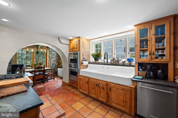 a very nice looking room with a large window