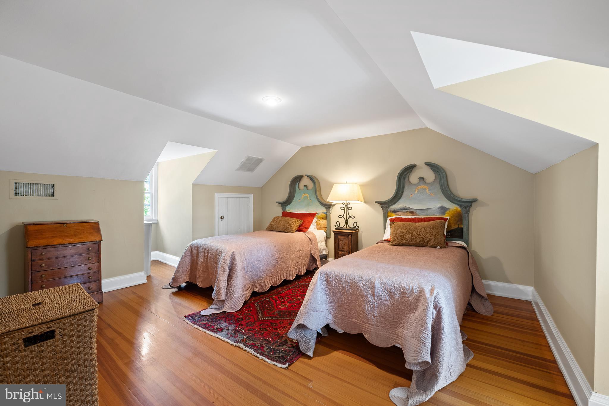 1740 Lenape Road West Chester, PA 19382 - Photo 44 of 91 a bedroom with two beds and wooden floor
