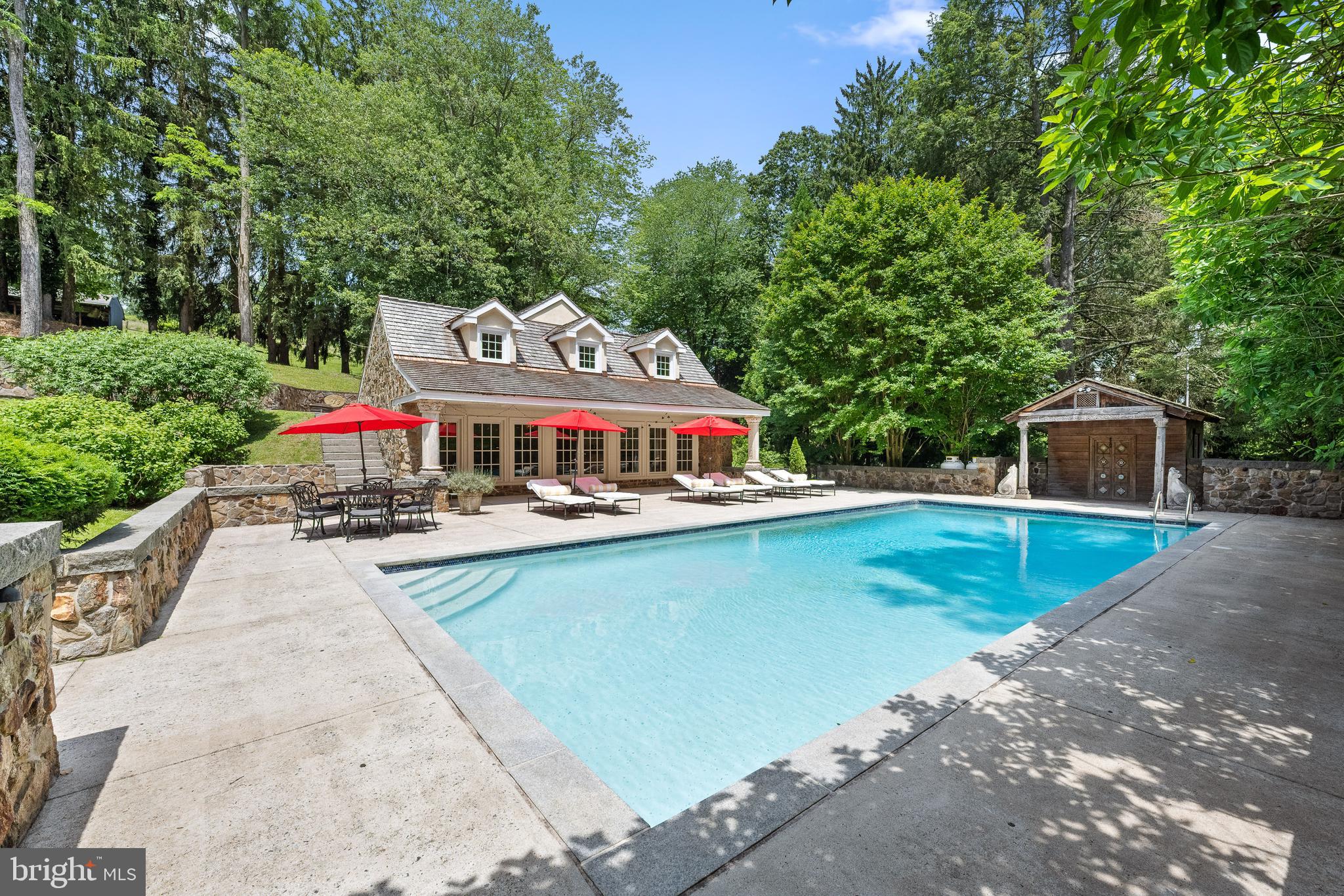 1740 Lenape Road West Chester, PA 19382 - Photo 55 of 91 Pool & Pool House