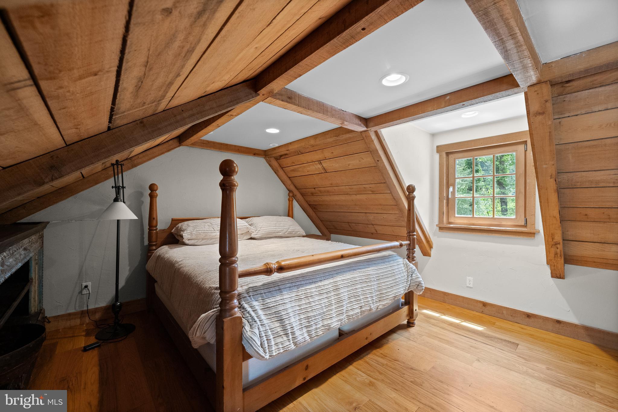 1740 Lenape Road West Chester, PA 19382 - Photo 64 of 91 Vaulted Ceiling with Wood Beams